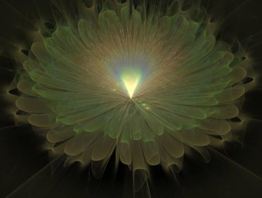 Resimsel fraktal arkaplan oluşturuldu