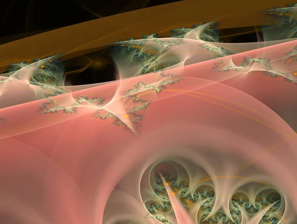 Resimsel fraktal arkaplan oluşturuldu