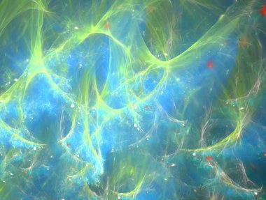 Resimsel fraktal arkaplan oluşturuldu