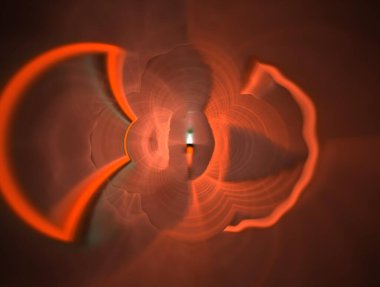 Resimsel fraktal arkaplan oluşturuldu