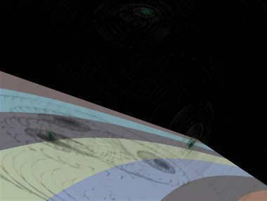 Resimsel fraktal arkaplan oluşturuldu