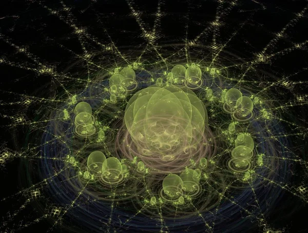 Resimsel fraktal arkaplan oluşturuldu