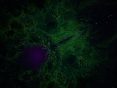 Resimsel fraktal arkaplan oluşturuldu