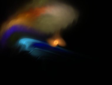 Resimsel fraktal arkaplan oluşturuldu