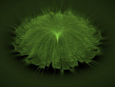 Resimsel fraktal arkaplan oluşturuldu