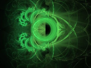 Resimsel fraktal arkaplan oluşturuldu