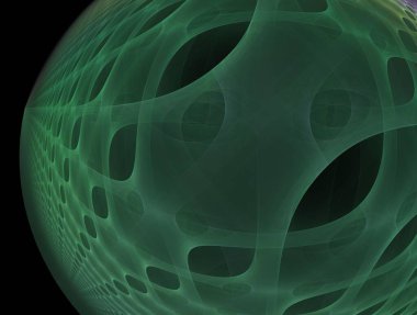 Resimsel fraktal arkaplan oluşturuldu