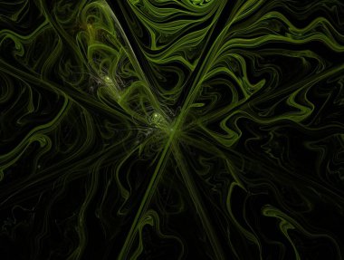 Resimsel fraktal arkaplan oluşturuldu