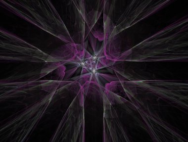 Resimsel fraktal arkaplan oluşturuldu