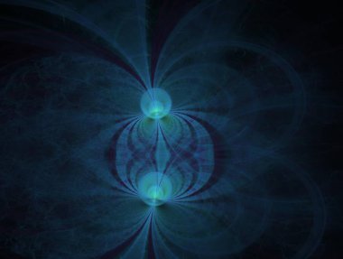 Resimsel fraktal arkaplan oluşturuldu