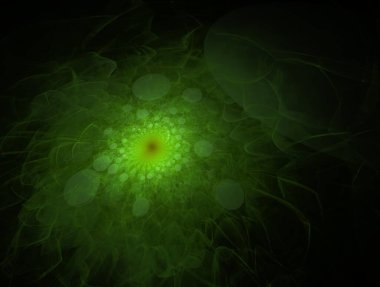 Resimsel fraktal arkaplan oluşturuldu