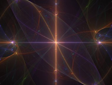 Resimsel fraktal arkaplan oluşturuldu