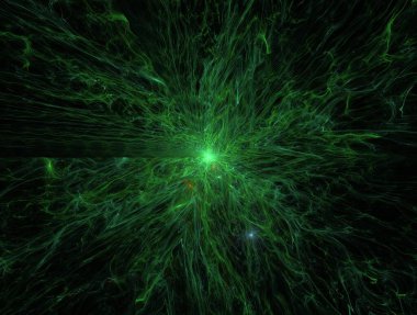 Resimsel fraktal arkaplan oluşturuldu