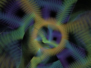 Resimsel fraktal arkaplan oluşturuldu