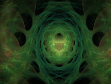 Resimsel fraktal arkaplan oluşturuldu