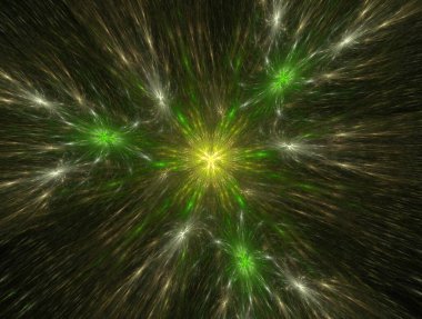 Resimsel fraktal arkaplan oluşturuldu