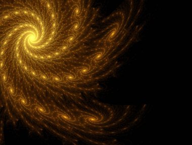 Resimsel fraktal arkaplan oluşturuldu