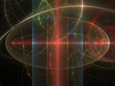 Resimsel fraktal arkaplan oluşturuldu