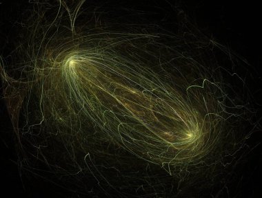 Resimsel fraktal arkaplan oluşturuldu