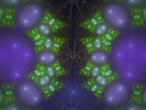 Imaginatory fractal achtergrond gegenereerd Afbeelding — Stockfoto