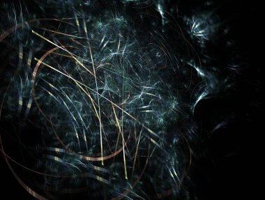 Resimsel fraktal arkaplan oluşturuldu