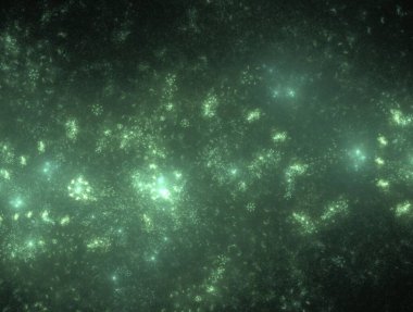 Resimsel fraktal arkaplan oluşturuldu