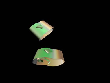 Resimsel fraktal arkaplan oluşturuldu