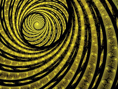 Resimsel fraktal arkaplan oluşturuldu