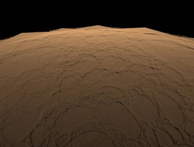 Resimsel fraktal arkaplan oluşturuldu