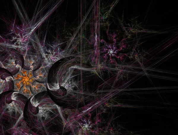 Resimsel fraktal arkaplan oluşturuldu