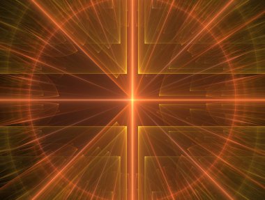 Resimsel fraktal arkaplan oluşturuldu