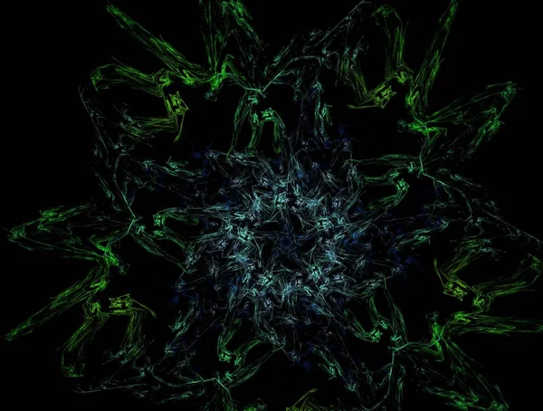 Resimsel fraktal arkaplan oluşturuldu