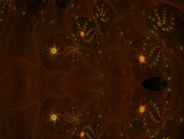 Resimsel fraktal arkaplan oluşturuldu