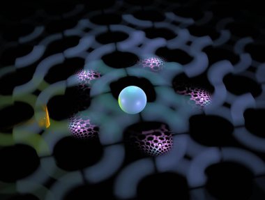 Resimsel fraktal arkaplan oluşturuldu