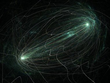 Resimsel fraktal arkaplan oluşturuldu