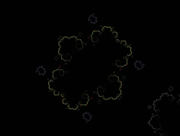 Képzeletbeli fraktál háttér generált Kép — Stock Fotó