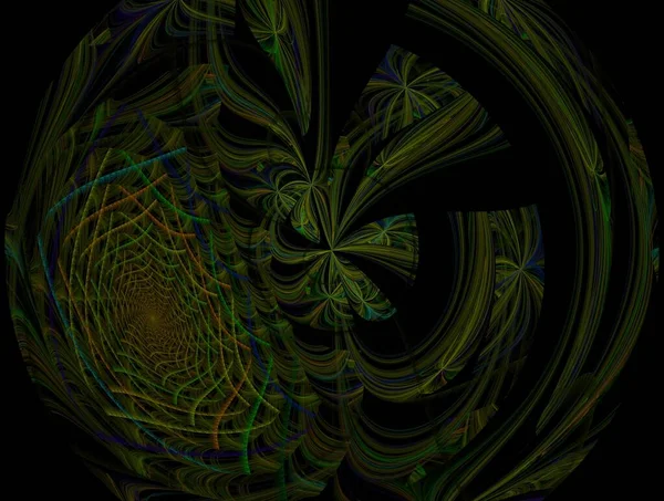 Imaginatory fractal background generated Image — Stock Photo, Image