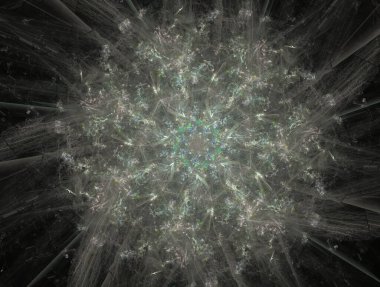 Resimsel fraktal arkaplan oluşturuldu