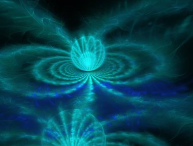 Resimsel fraktal arkaplan oluşturuldu