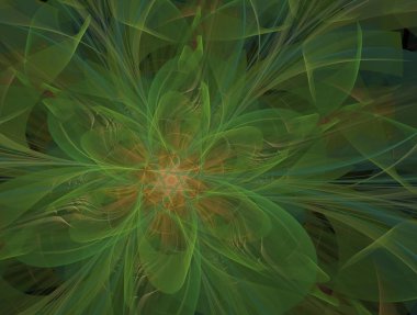 Resimsel fraktal arkaplan oluşturuldu