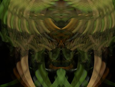 Resimsel fraktal arkaplan oluşturuldu