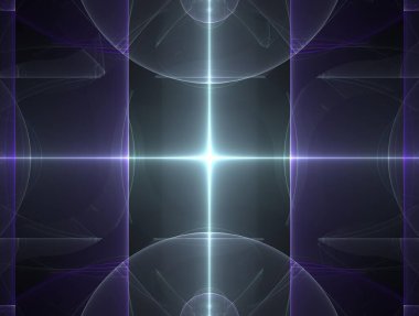 Resimsel fraktal arkaplan oluşturuldu