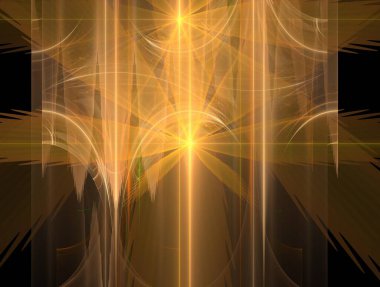 Resimsel fraktal arkaplan oluşturuldu