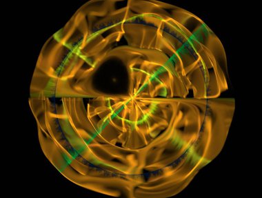 Resimsel fraktal arkaplan oluşturuldu