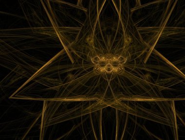 Resimsel fraktal arkaplan oluşturuldu