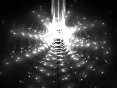 Resimsel fraktal arkaplan oluşturuldu