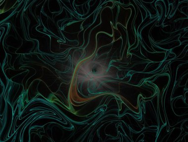 Resimsel fraktal arkaplan oluşturuldu