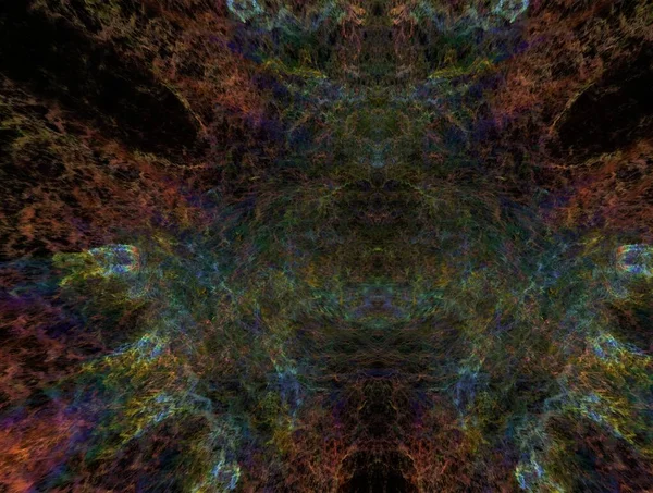 Fondo fractal imaginario generado Imagen — Foto de Stock