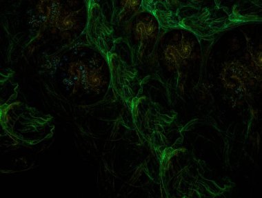 Resimsel fraktal arkaplan oluşturuldu