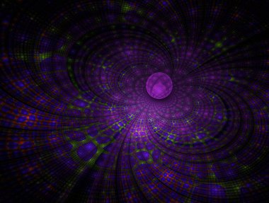 Resimsel fraktal arkaplan oluşturuldu